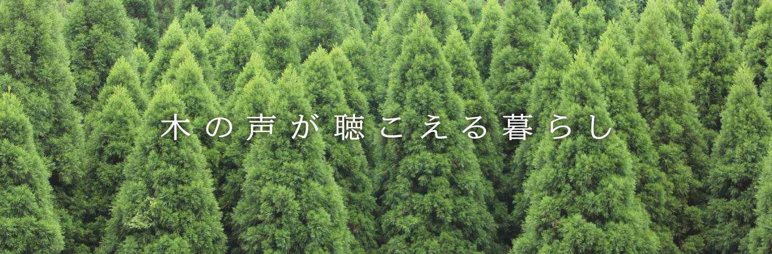 木の声が聴こえる暮らし